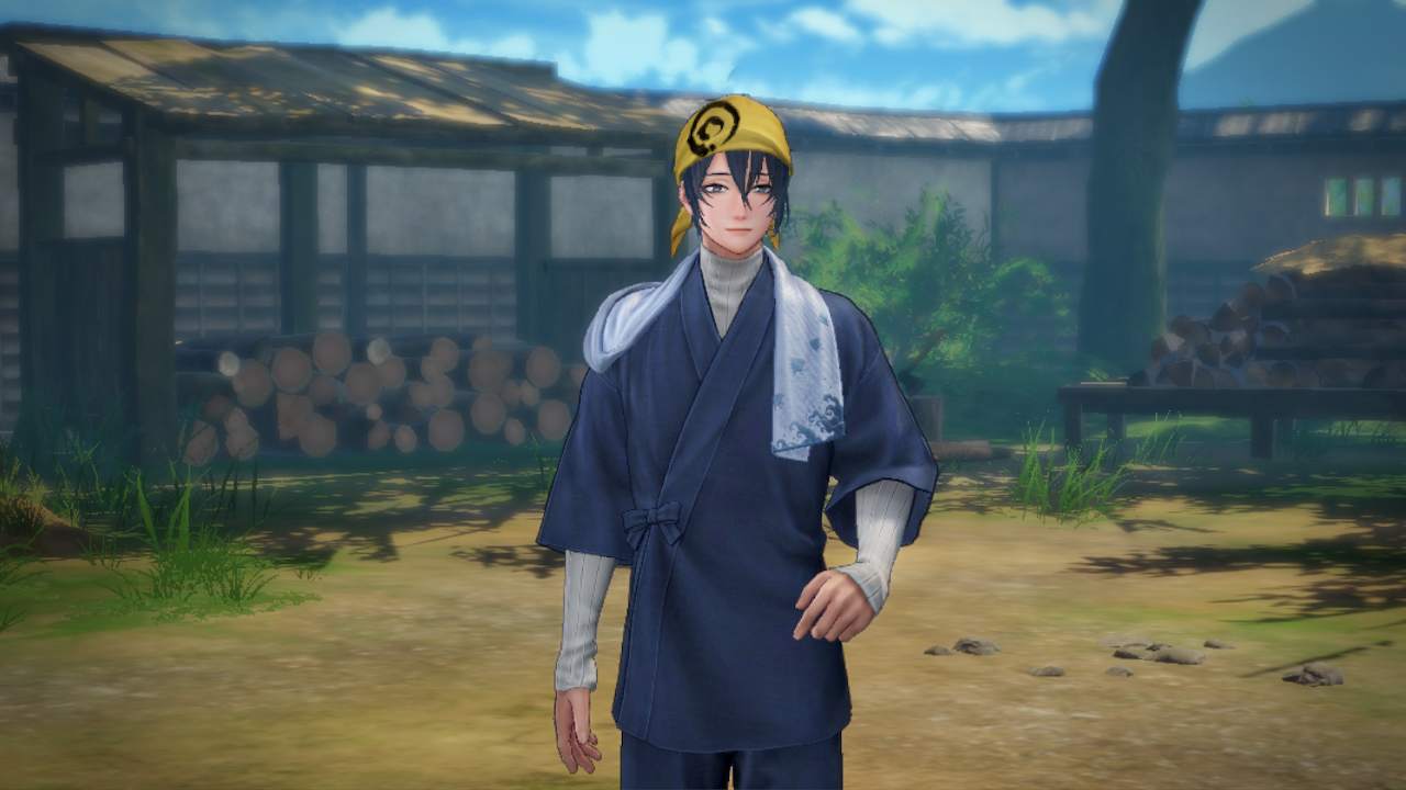 Touken Ranbu Warriors: Uchiban Outfit "Mikazuki Munechika" — скриншот 1