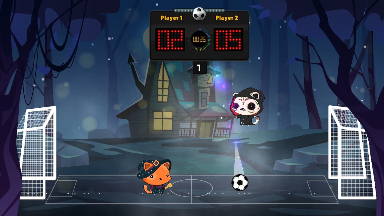 Kitten's Head Football: Halloween — скриншот 1