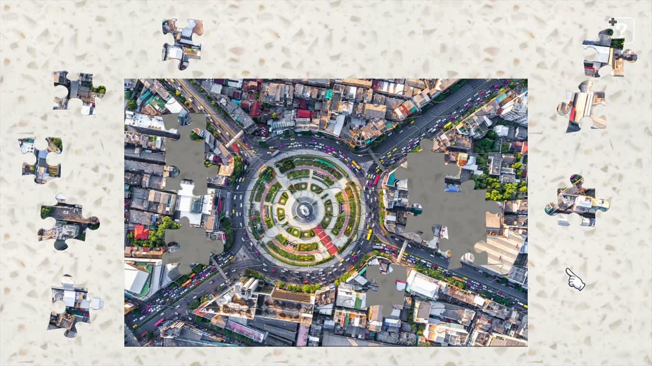Jigsaw Masterpieces: View from the Sky — скриншот 1