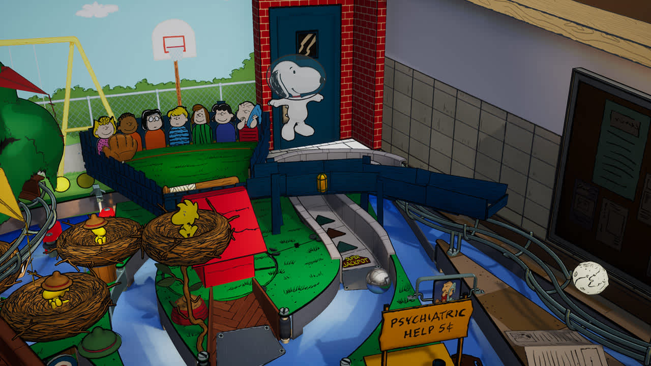 Pinball FX - Peanuts' Snoopy Pinball — скриншот 1