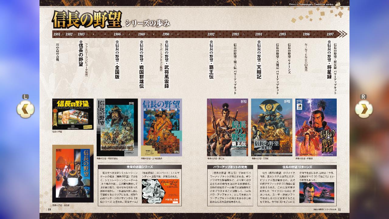 "NOBUNAGA'S AMBITION: Awakening" 40th Anniversary Commemorative Book, Officer Artbook, and Soundtrack — скриншот 1
