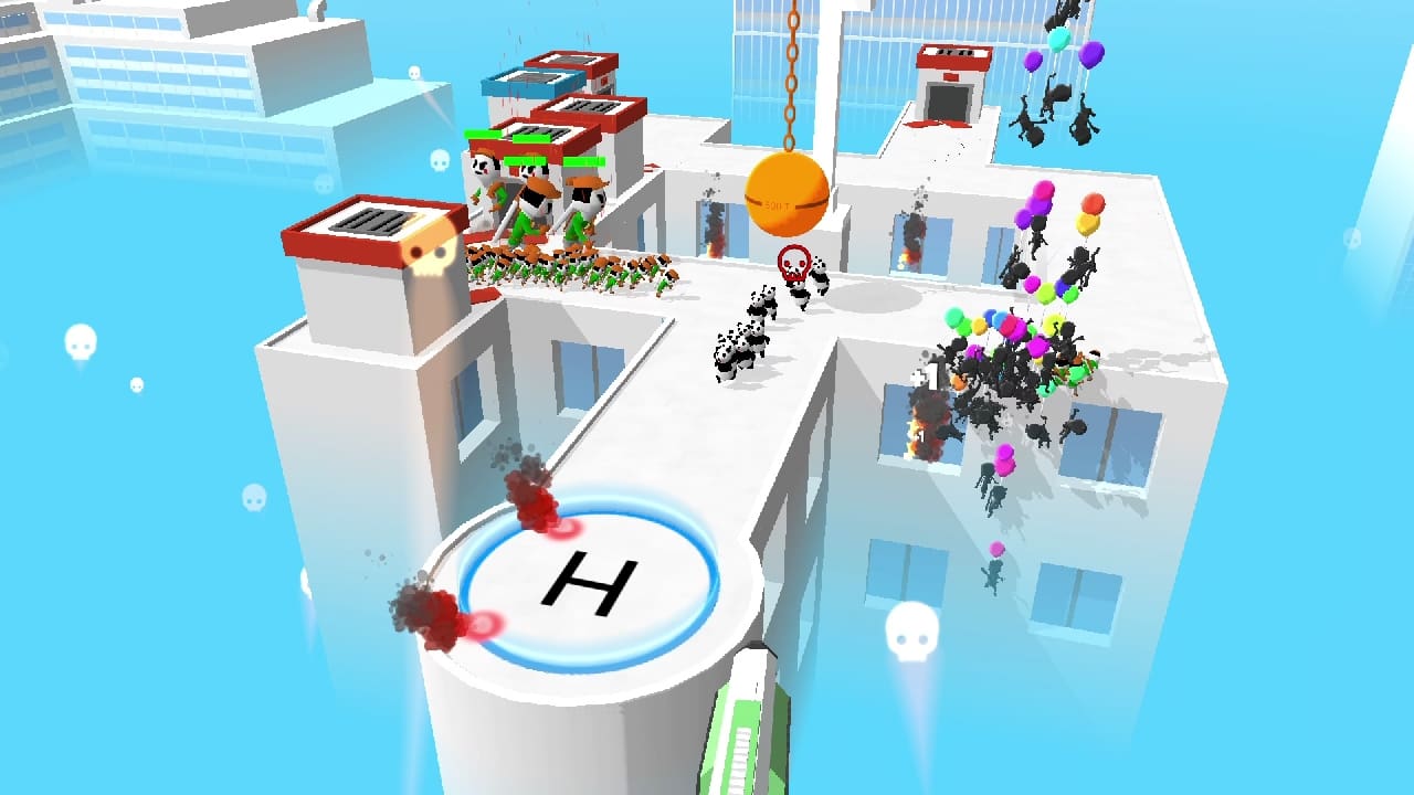 Z Escape: Balloons And Guns — скриншот 1