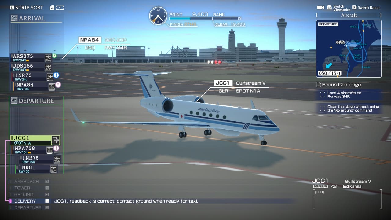 I am an Air Traffic Controller - AIRPORT HERO HANEDA: Special Mission Pack 2 — скриншот 1
