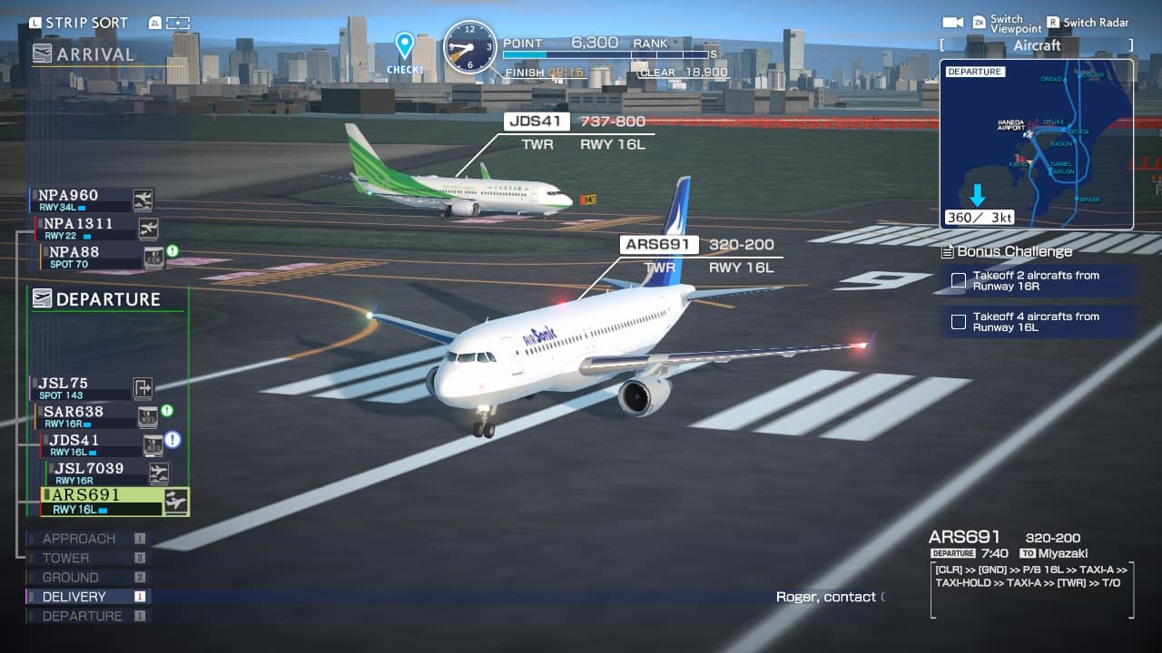 I am an Air Traffic Controller - AIRPORT HERO HANEDA: High Difficulty Pack 3 — скриншот 1