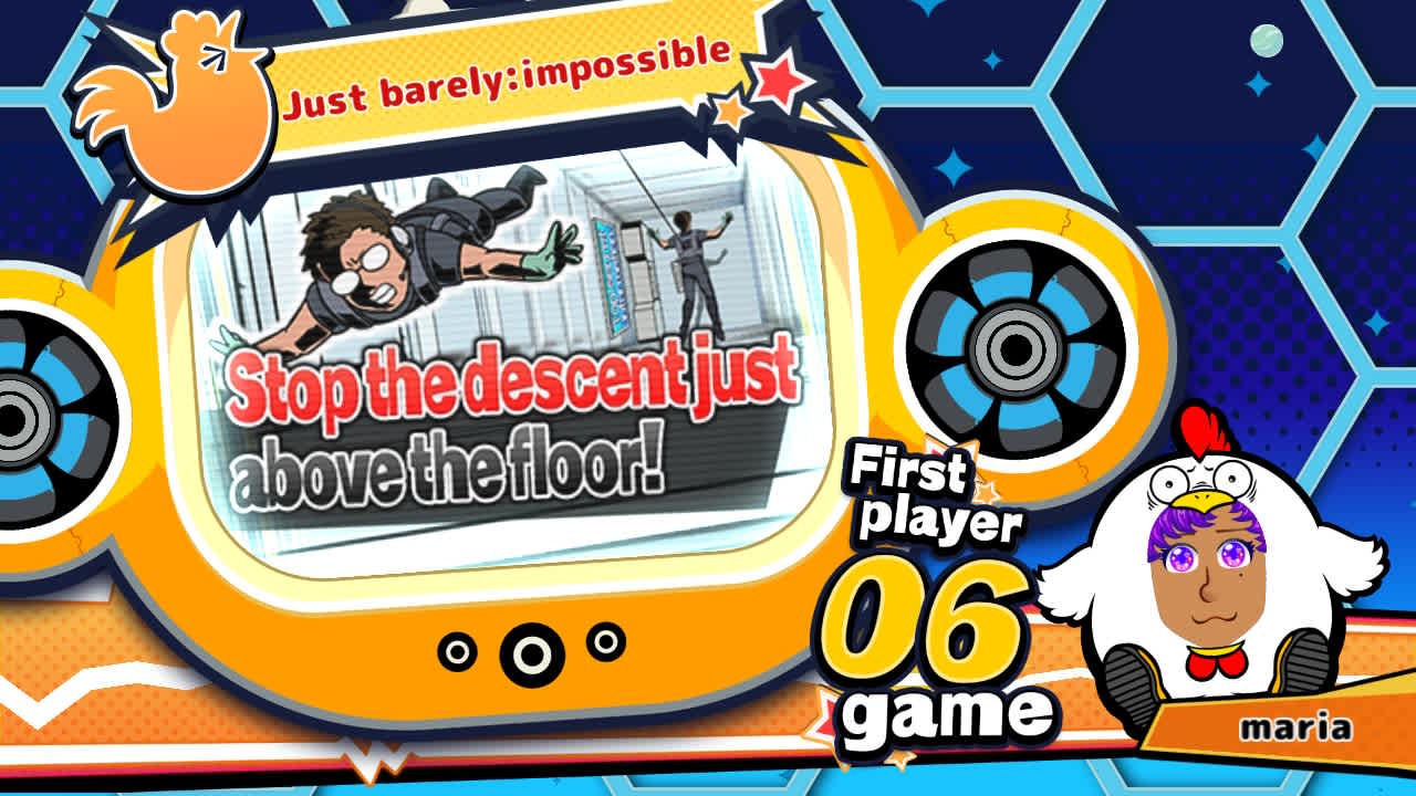 Vivitter for Nintendo Switch: Additional mini-game "Just barely:impossible" — скриншот 1