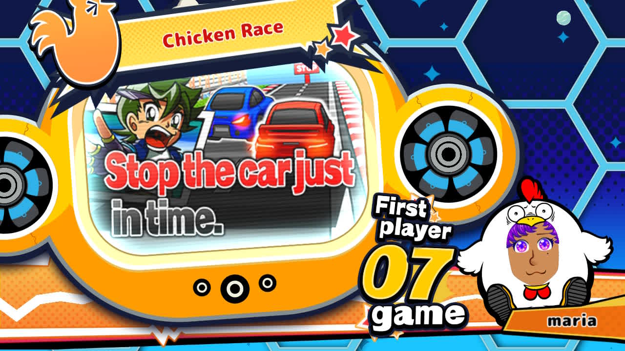 Vivitter for Nintendo Switch: Additional mini-game "Chicken Race" — скриншот 1