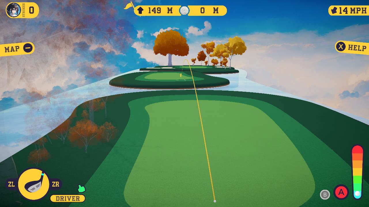 Hentai Golf: River's Edge — скриншот 1