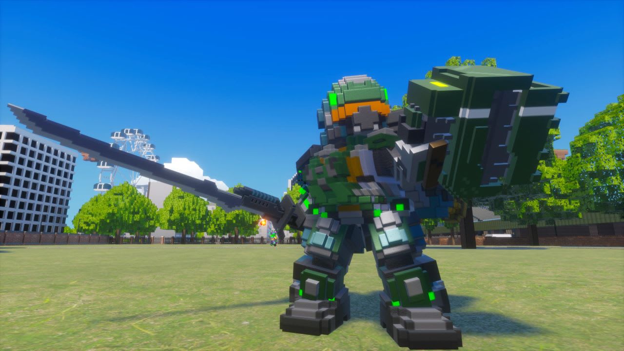 EARTH DEFENSE FORCE: WORLD BROTHERS 2: "Additional Character" Humanity Dominates!? Fencer (EDF6) Up & Coming: Reskin — скриншот 1