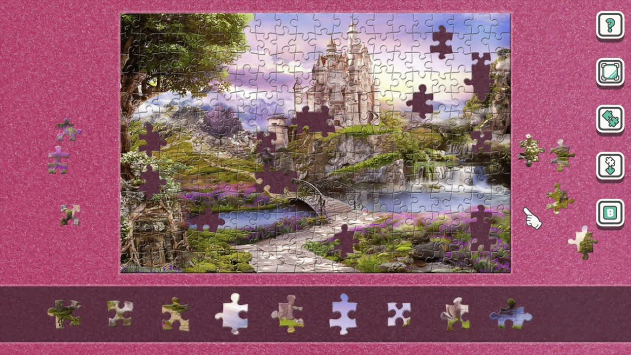 Jigsaw Masterpieces 2: Fantasy Journey: The Digital Canvas — скриншот 1