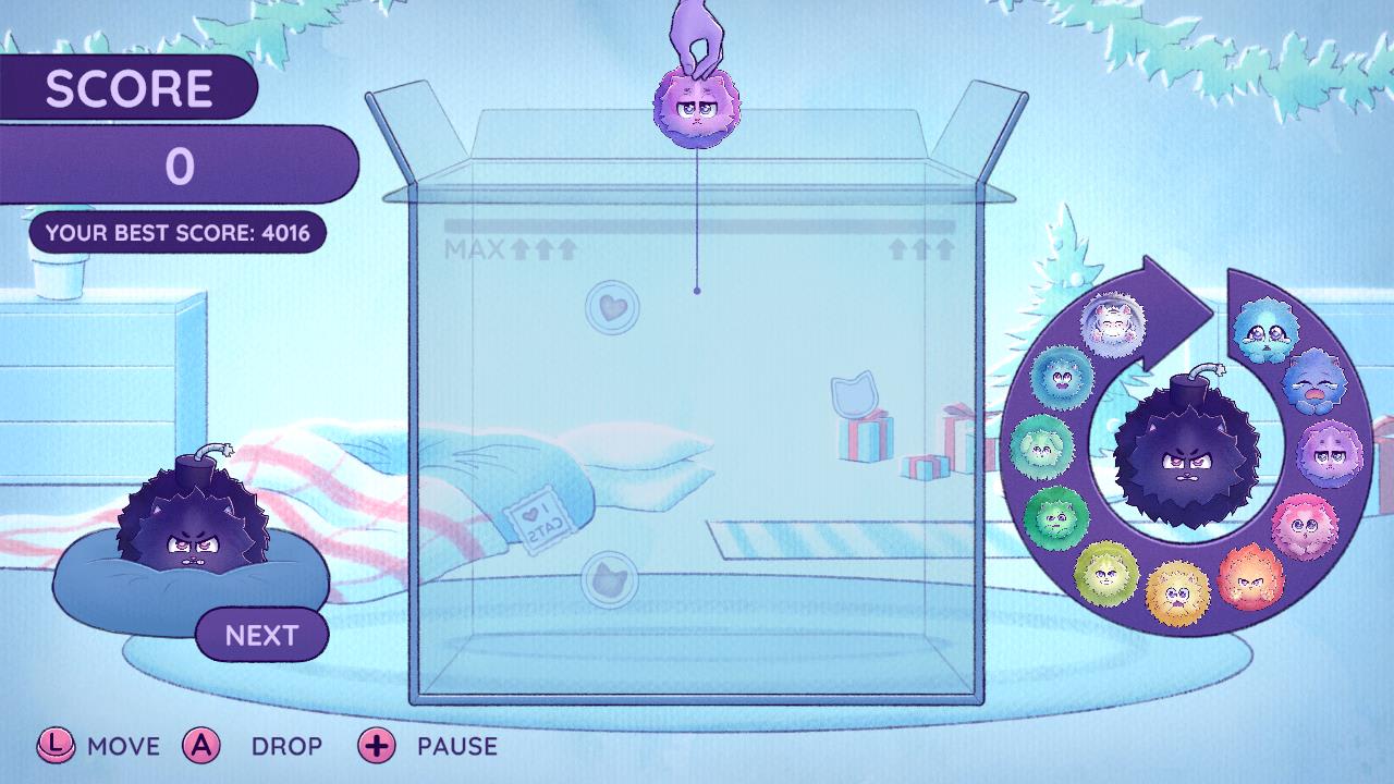 Bomb Cat: Winter Background — скриншот 1