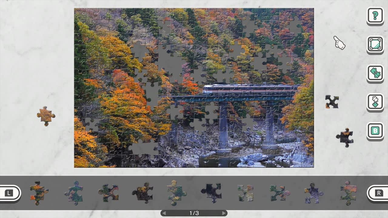 Jigsaw Masterpieces 2: [Moving] Unexplored Train in Japan — скриншот 1