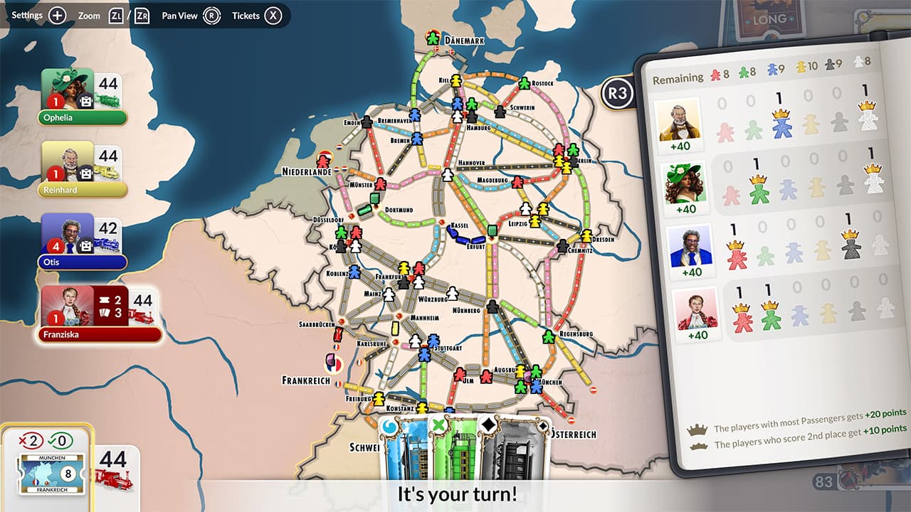 Ticket to Ride®: Germany Expansion for Nintendo Switch - Nintendo
