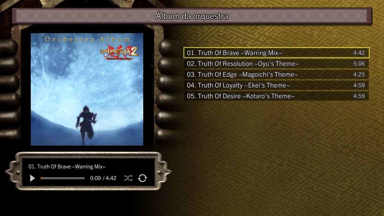 Onimusha 2: Pacote de Trilhas Orquestrais para Nintendo Switch