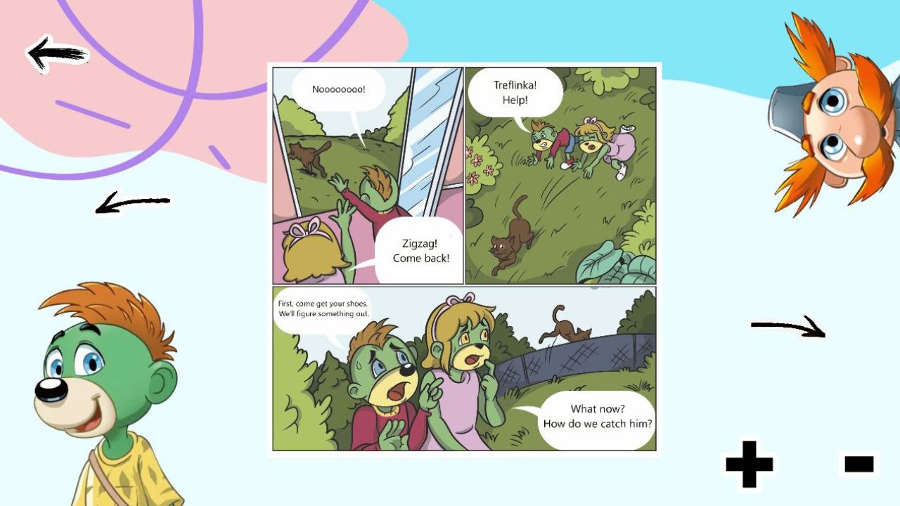 Treflix: Mini Games: Treflix: Comic Book Calm — скриншот 1