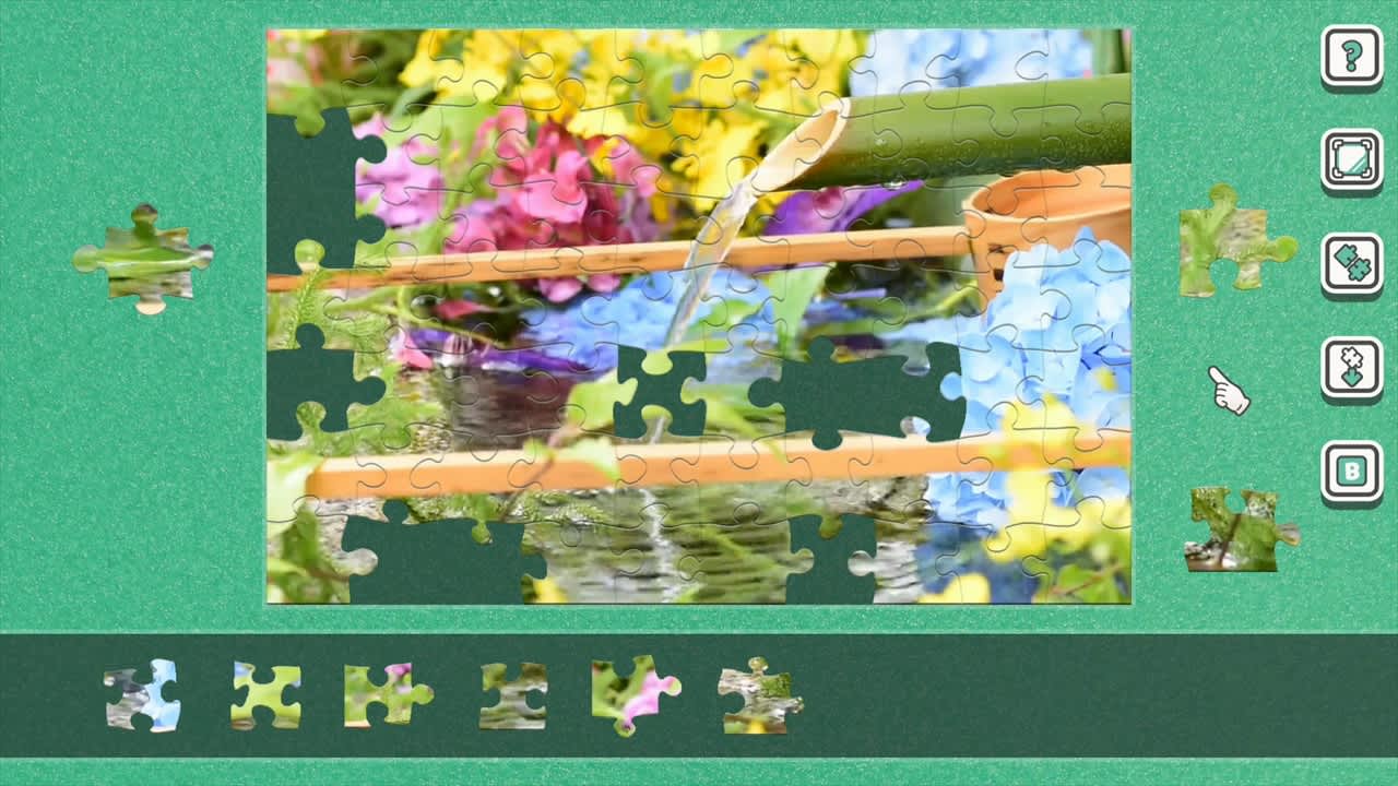 Jigsaw Masterpieces 2: [Moving] Flower Scenery — скриншот 1