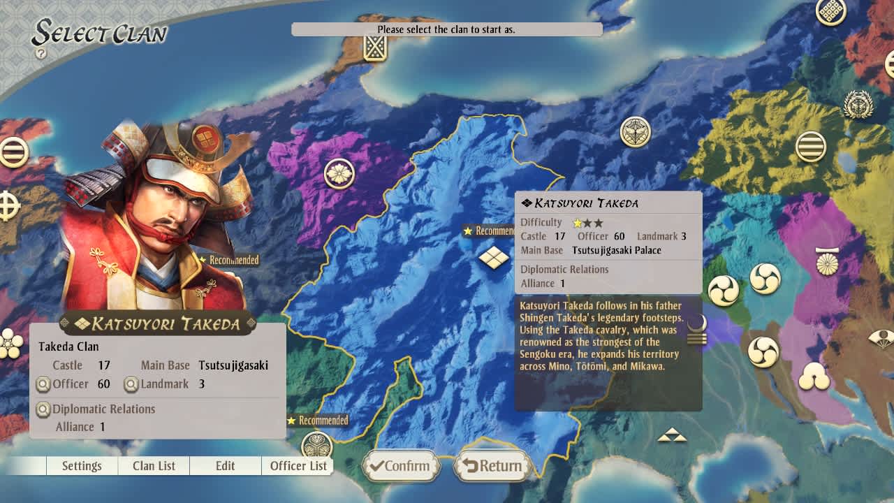 NOBUNAGA'S AMBITION: Awakening Scenario,"Battle of Nagashino-Shitaragahara" — скриншот 1