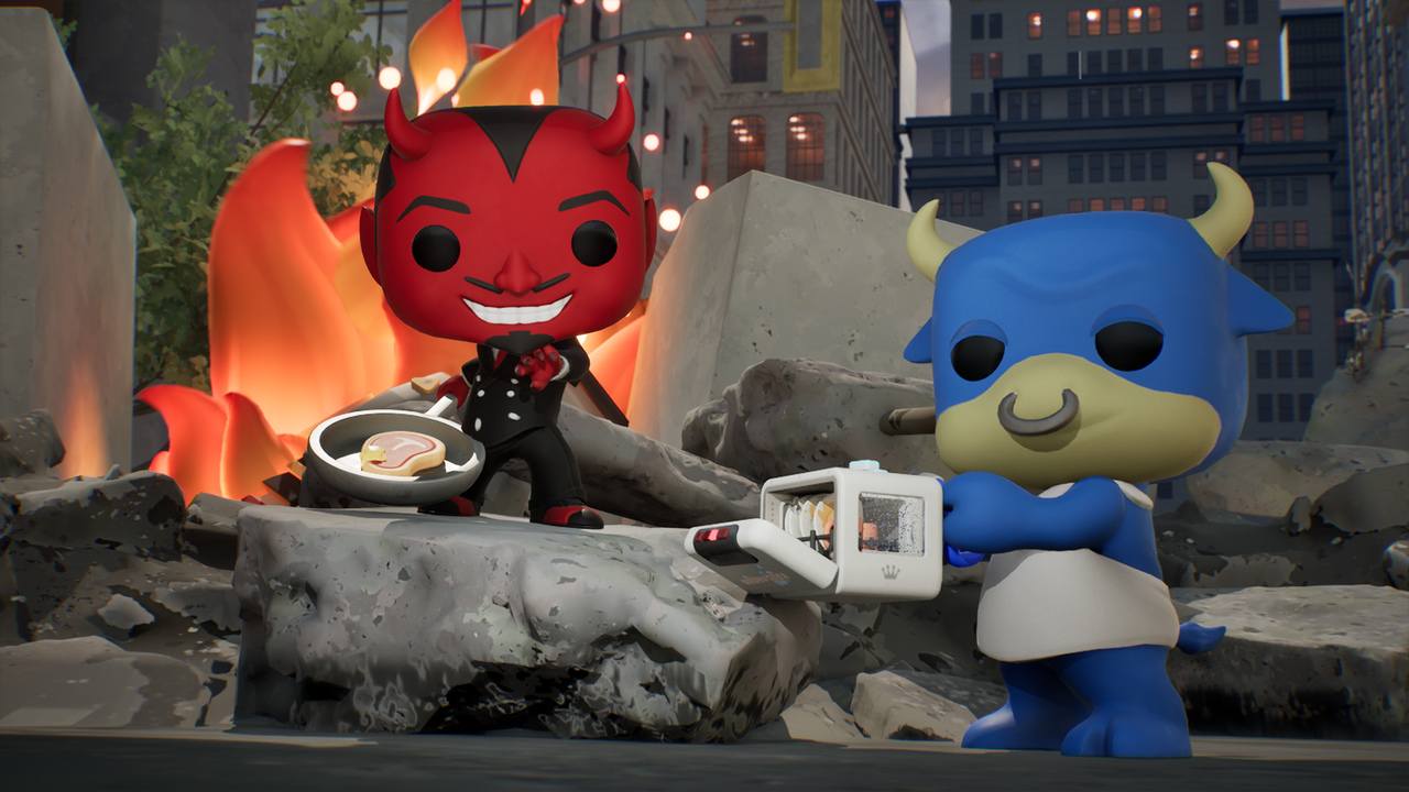 Funko Fusion - Fantastik Plastik Pack 4 - T-Bone and El Diablo for