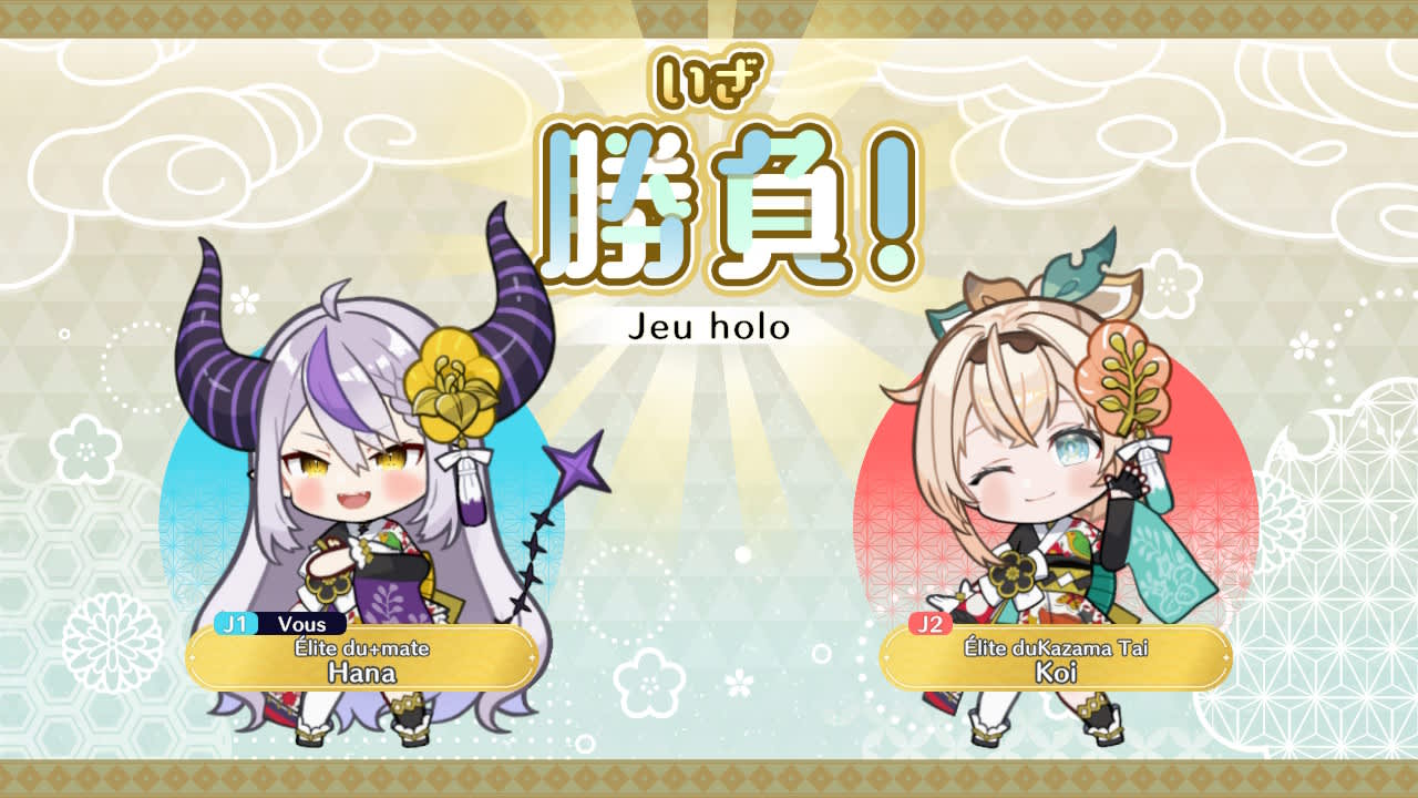 Holo s Hanafuda DLC Ensemble La Darknesss Et Kazama Iroha Pour 