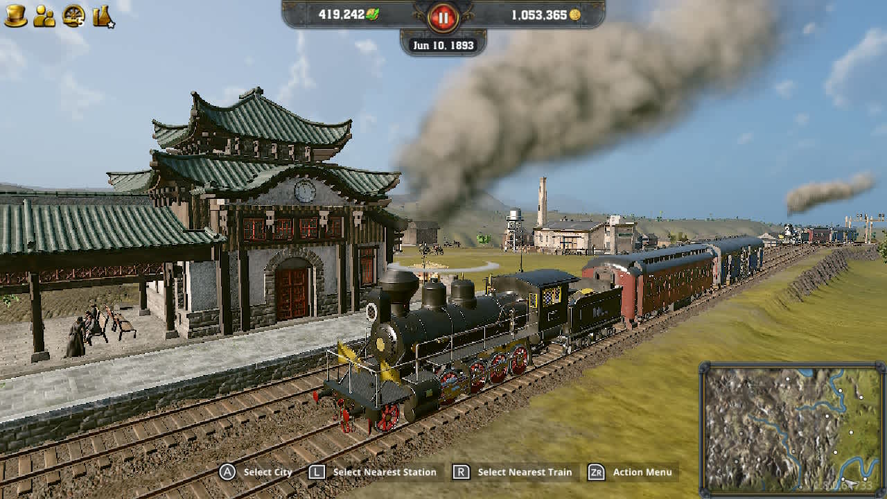 Railway Empire 2 - Nintendo Switch™ Edition: Railway Empire 2 - Steel Dragons — скриншот 1