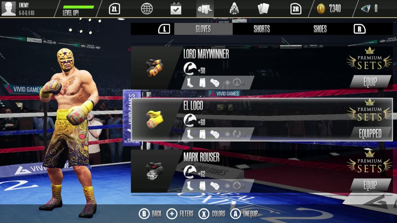 Real Boxing 2: Remastered - El Loco DLC para Nintendo Switch - Sitio ...