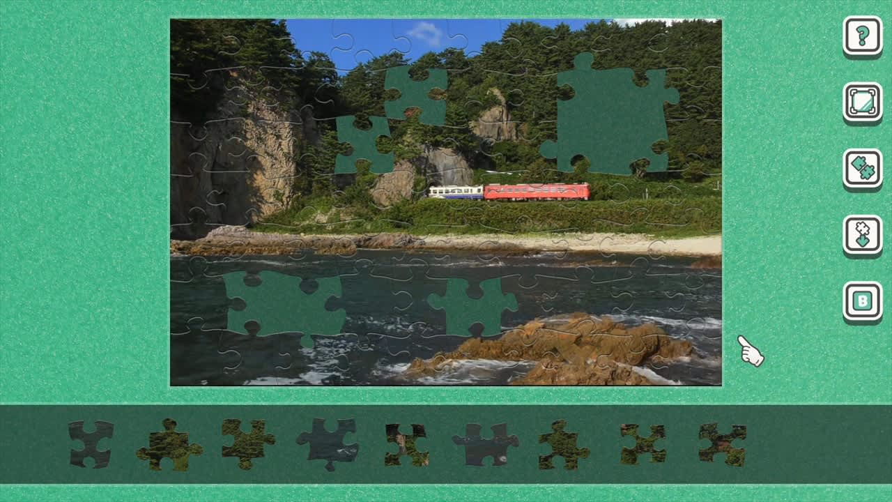Jigsaw Masterpieces 2: [Moving] Japanese Landscapes with Railways — скриншот 1