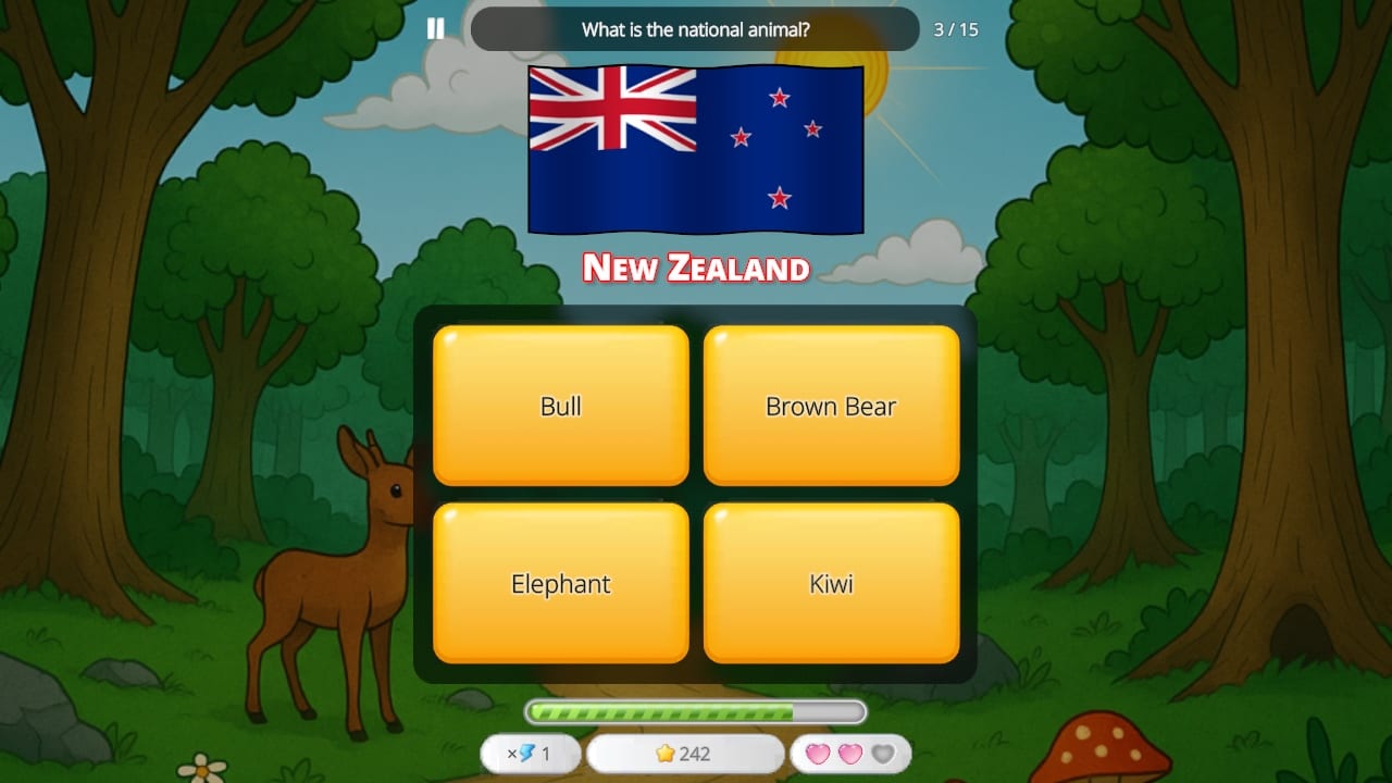 Capitals Quizzer: Symbols Modes Pack — скриншот 1