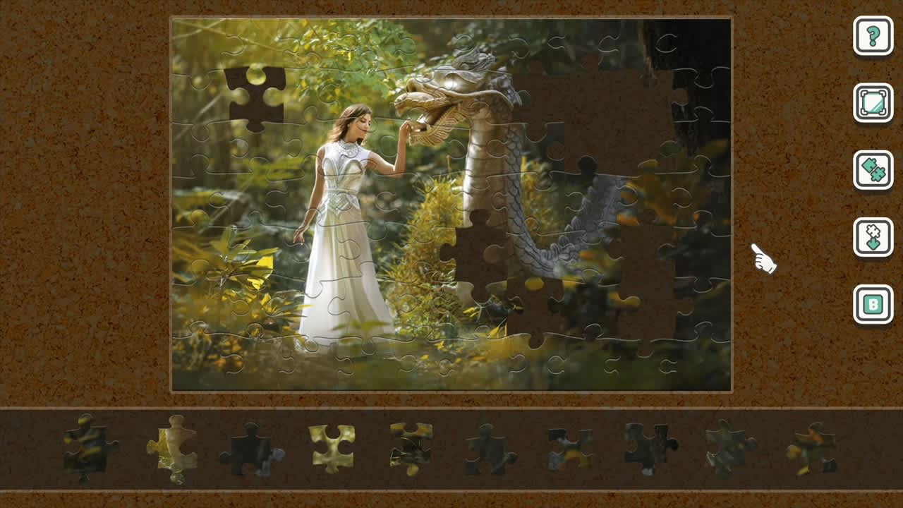 Jigsaw Masterpieces 2: Mystic Forest Maidens: The Digital Canvas 6 — скриншот 1