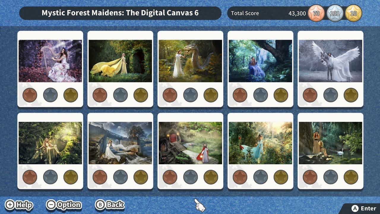 Mystic Forest Maidens: The Digital Canvas 6 para Nintendo Switch