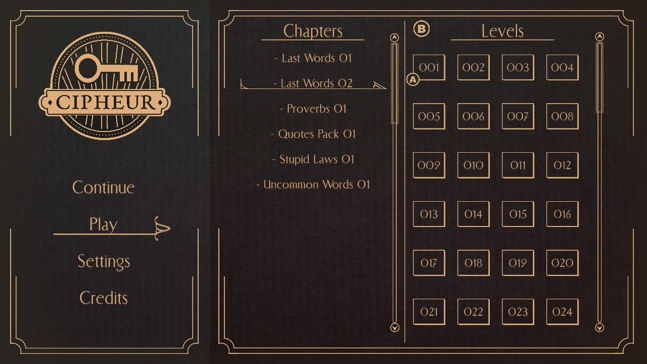 Cipheur: Last Words 2 — скриншот 1