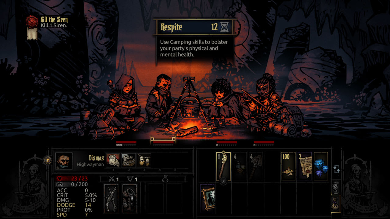 Darkest Dungeon®: The Fire's Edge — скриншот 1