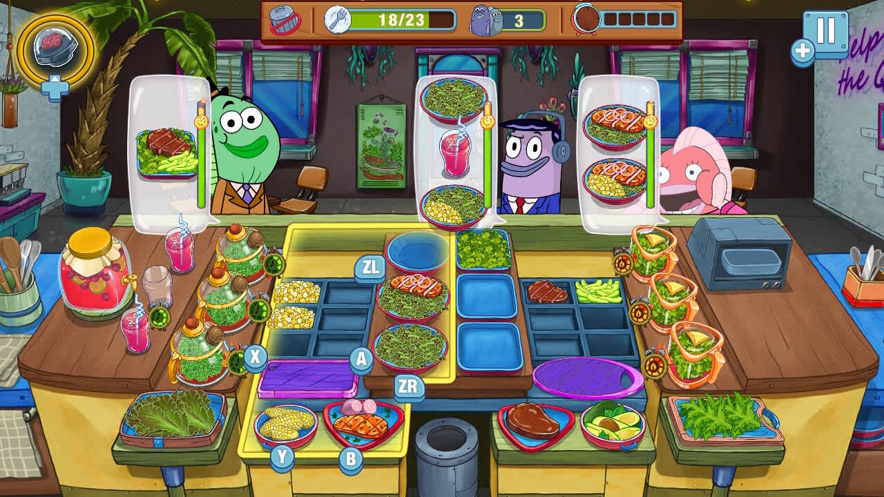 SpongeBob: Krusty Cook-Off – Kelp City Bundle — скриншот 1