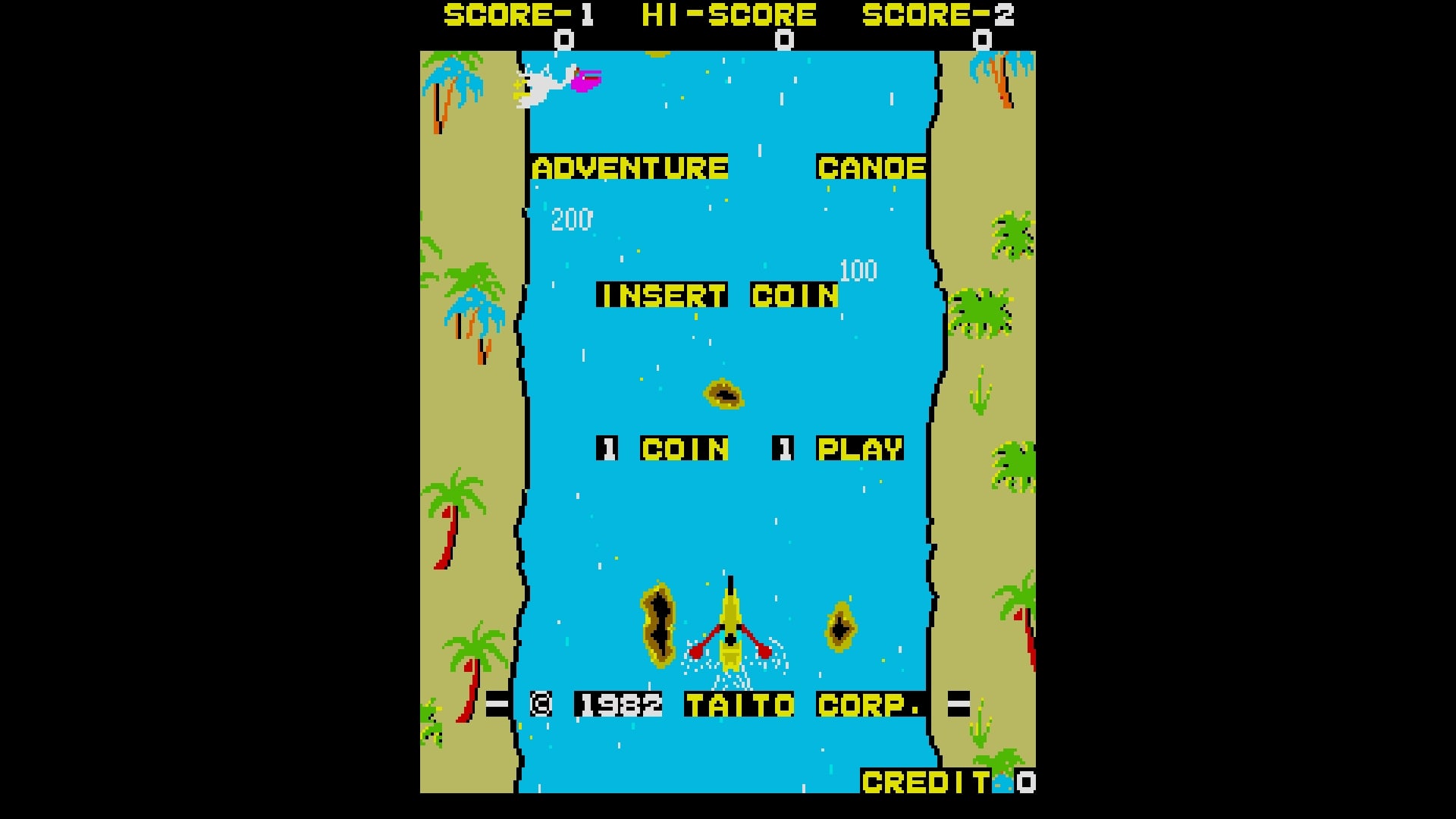 Arcade Archives 2 ADVENTURE CANOE — скриншот 1