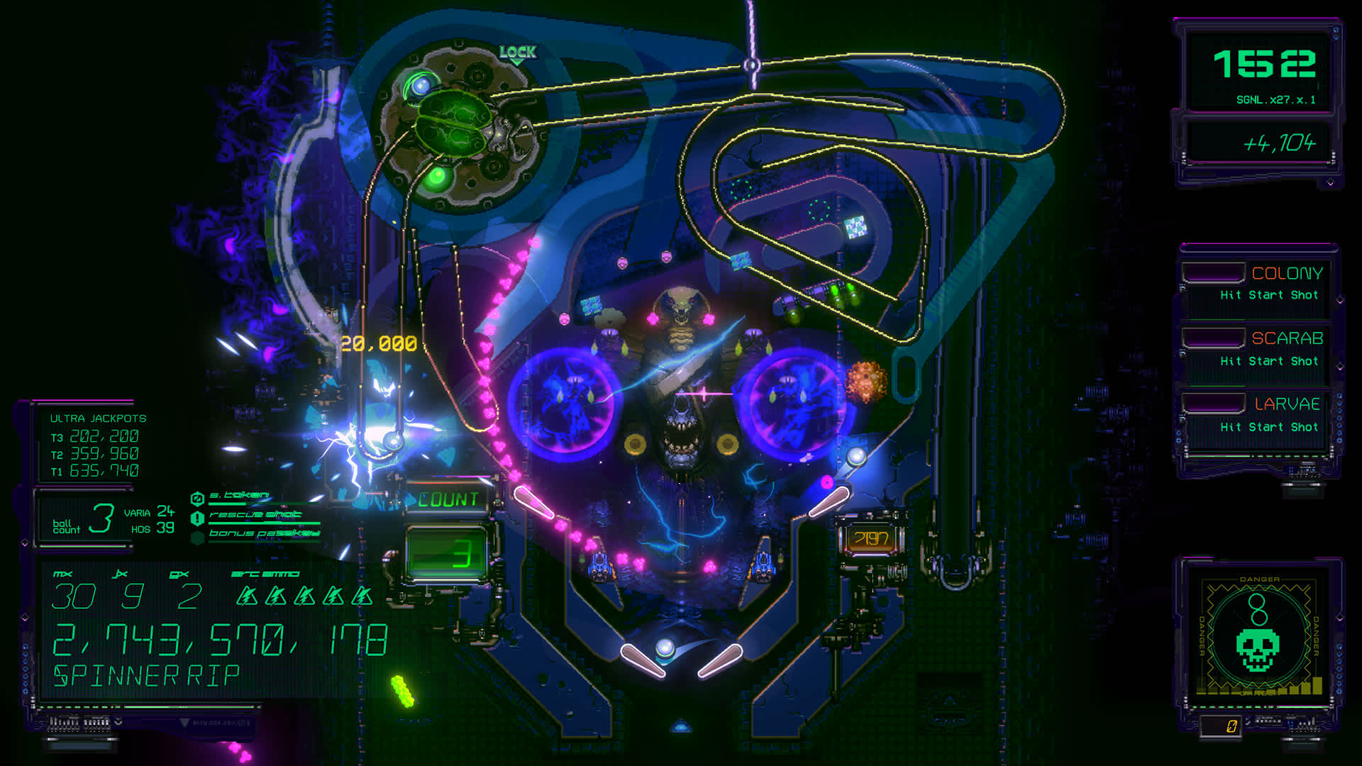 XENOTILT: HOSTILE PINBALL ACTION for Nintendo Switch 2 - Nintendo