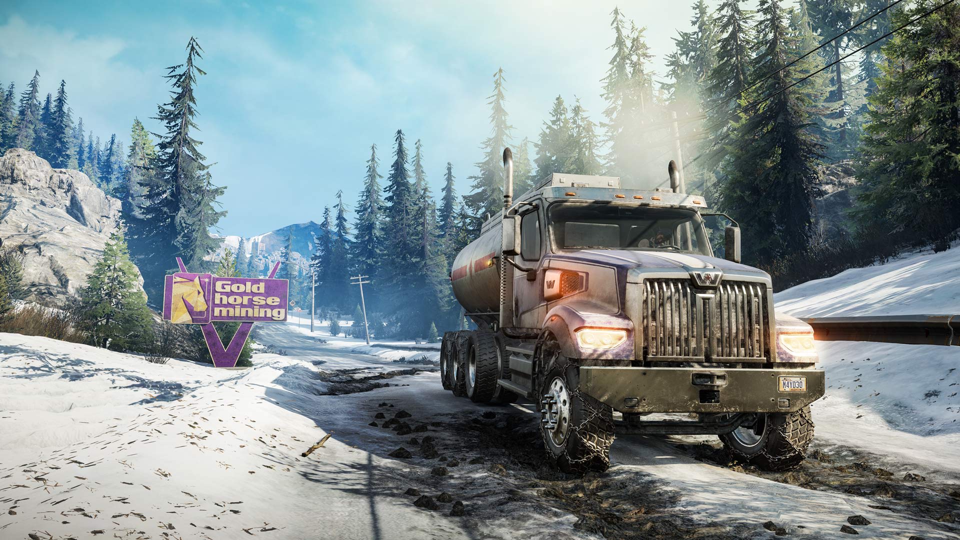 SnowRunner - Western Star 49X — скриншот 1