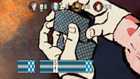 Card top shark switch