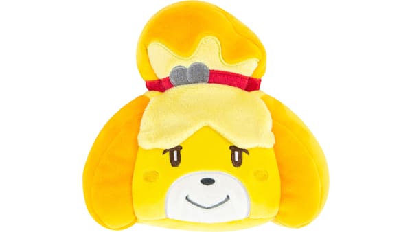 Figurine Nintendo - Peluche Toad écureuil volant - 20cm - jaune