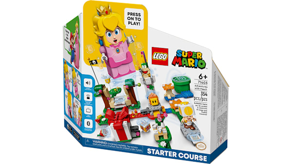 Buy LEGO® Super Mario Peachs Castle Expansion Set 71408 Building Kit (1,216  Pieces)