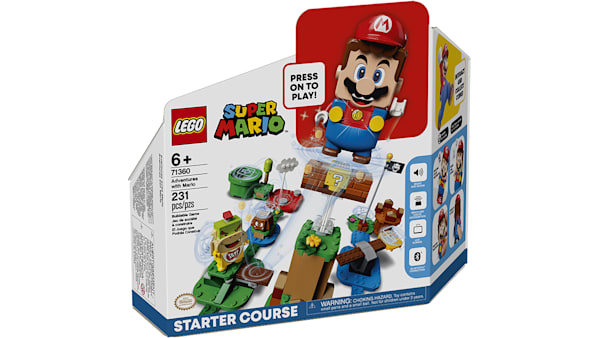  LEGO Super Mario Creativity Toolbox Maker Set 71418, Create  Your Own Levels with Figures, Grass, Desert and Lava Builds, Starter Course  Expansion, Toy Gift Idea for Kids 6 Plus : Toys