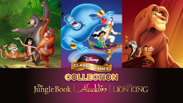 Disney Classic Games Aladdin and The Lion King for Nintendo