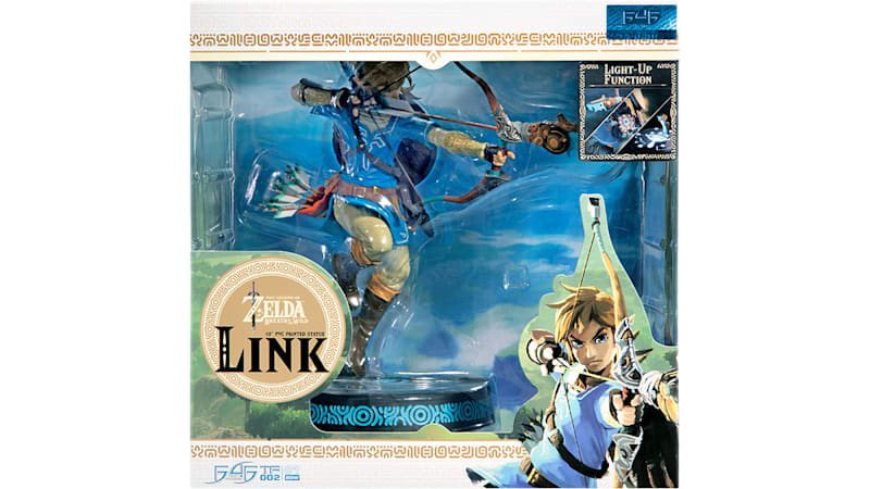 Legend of Zelda Breath of the Wild Link Action Figure - World of Nintendo -  SUPER MARIO ODYSSEY