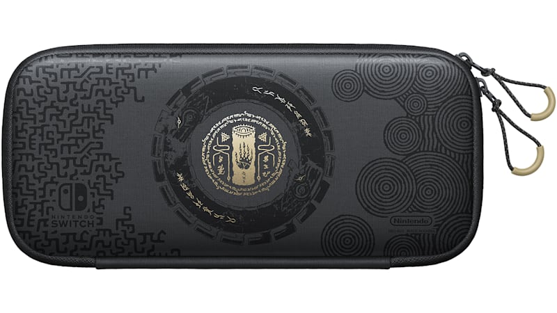 Nintendo Switch OLED Zelda Tears of The Kingdom with Case and