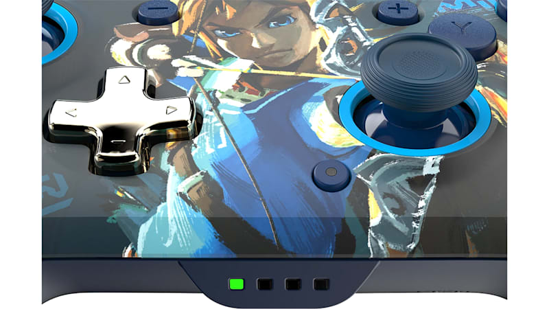 Manette Pdp Manette sans fil Rematch Glow Link Hero pour Nintendo