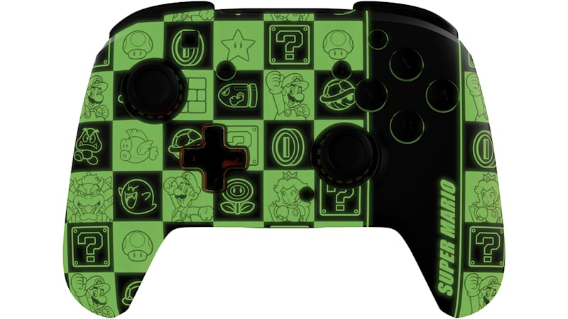 Nintendo Switch 1-UP Glow in the Dark REMATCH Controller