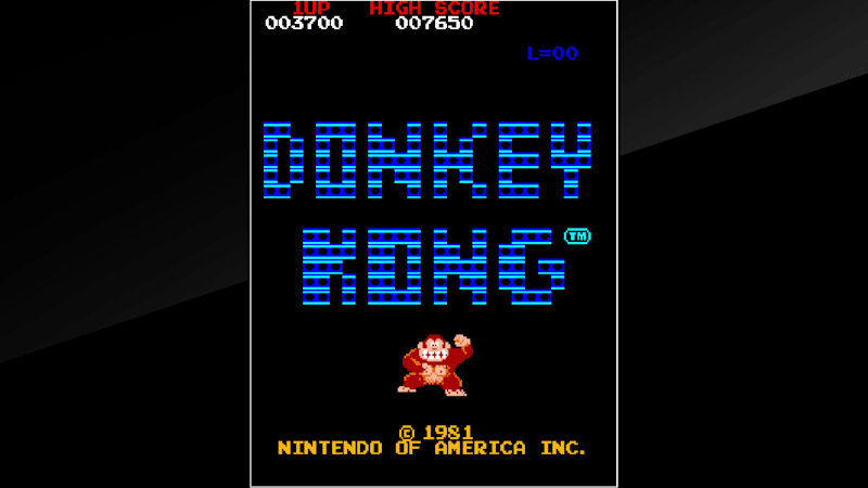 Donkey kong arcade nes top
