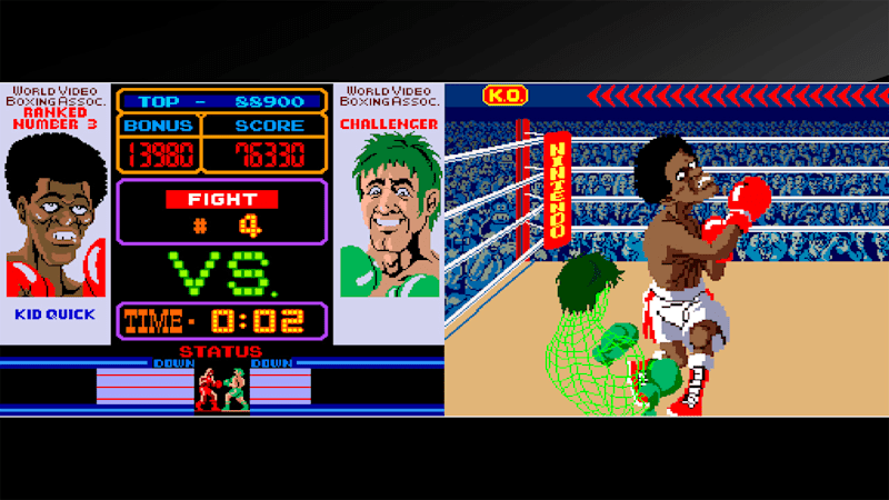 Punch out arcade best sale online