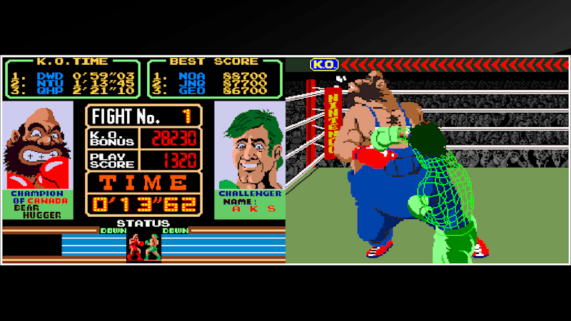 Punch out arcade best sale online