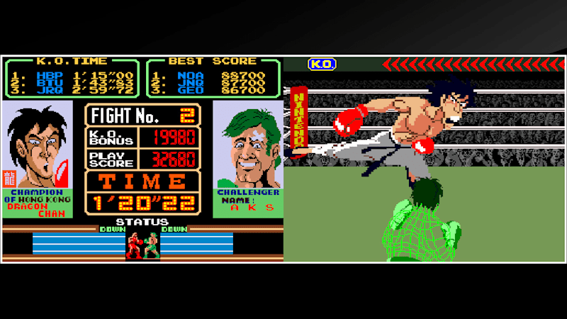 Arcade punch store out