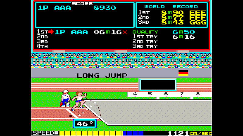 Track and field video game for 2025 sale