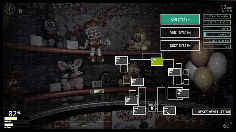 How Difficult is the FNAF 1 Custom Night? 
