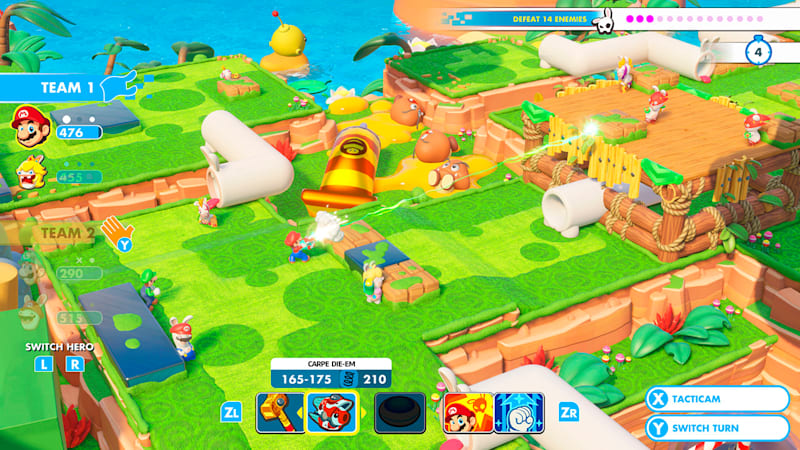 Mario Plus Rabbids Kingdom Battle Edición Estándar para Nintendo